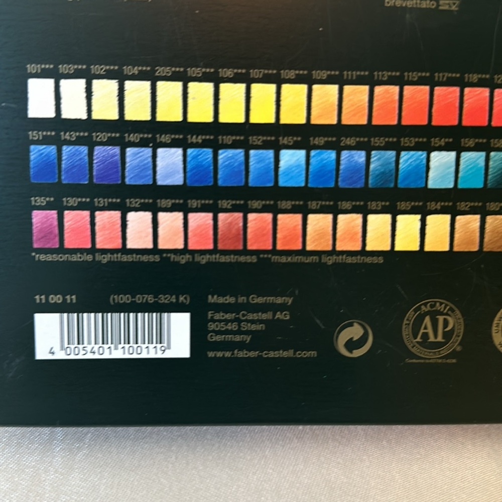 Faber Castell Polychromos Artists 120 Color Pencil Set Tin. - Picture 5 of 10